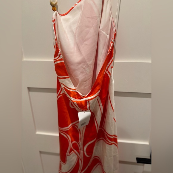 SIR the Label Ramona Asymmetrical Bias Dress - Mariposa Lily SZ 2 US 6 New - Picture 9 of 16